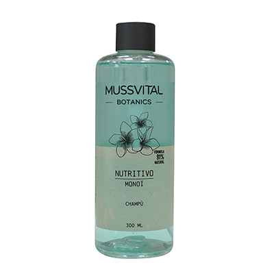 BOTELLA G 300ML AO MB XAMPÚ MUSSVITAL BOTANICS