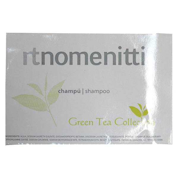 SACHET 10g XAMPÚ TE VERD NOMENITTI