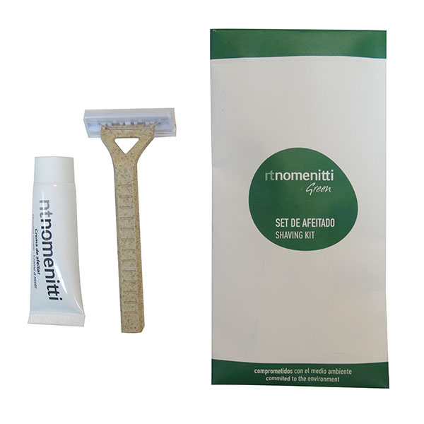 KIT AFAITAR RAZOR PSM + TUB 10g NOMENITTI GREEN