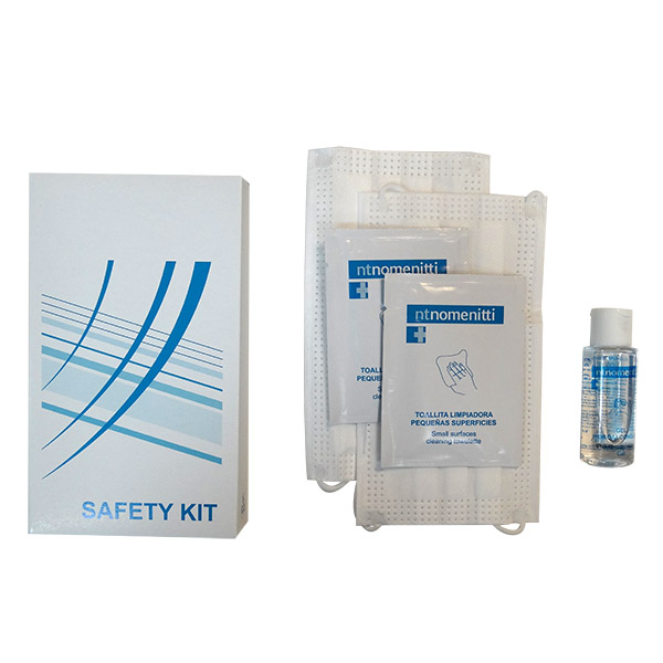 KIT SAFETY PACK 2M+B30ML+2T CAIXA SAFE K