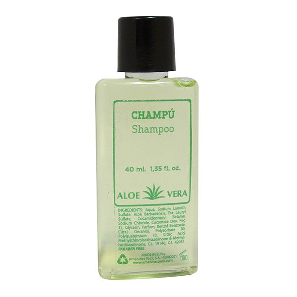 BOTELLA 40ML AVS XAMPÚ ALOE VERA STD