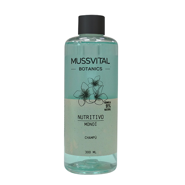 BOTELLA G 300ML AO MB XAMPÚ MUSSVITAL BOTANICS