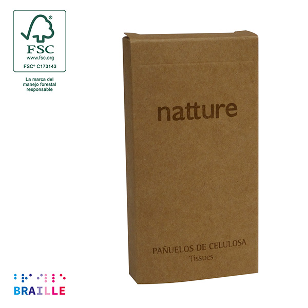 TISÚ 5 UD CAIXA FSC BR NATTURE